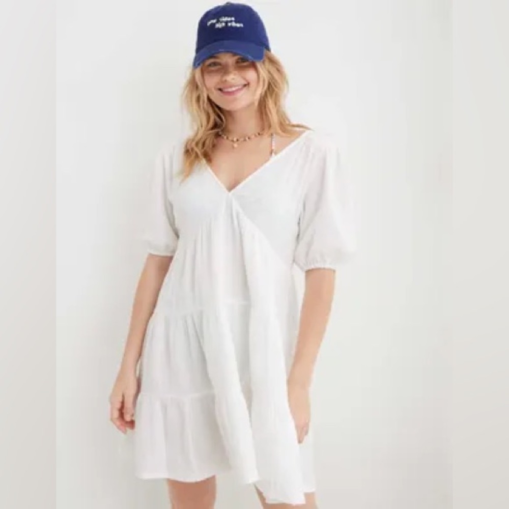 NWT Aerie Pool-To-Party White Dress